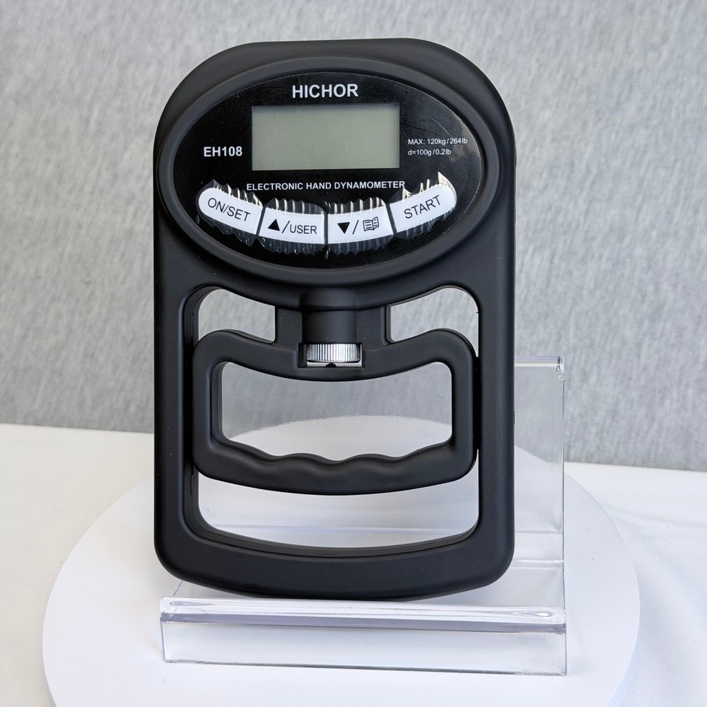 Hichor EH108 Electronic Hand Dynamometer Digital Grip Strength Tester 264lb